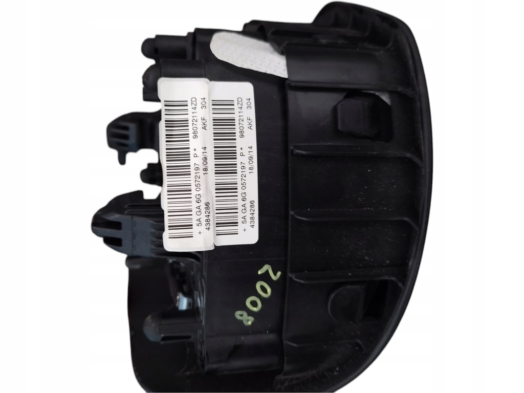 фото №11, Peugeot 2008 i 14r подушка подушка безопасности водителя 98072114zd