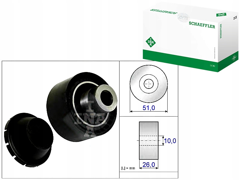 фото №1, Ina ролик ремень - ремень клиновой 575190 96410042 11