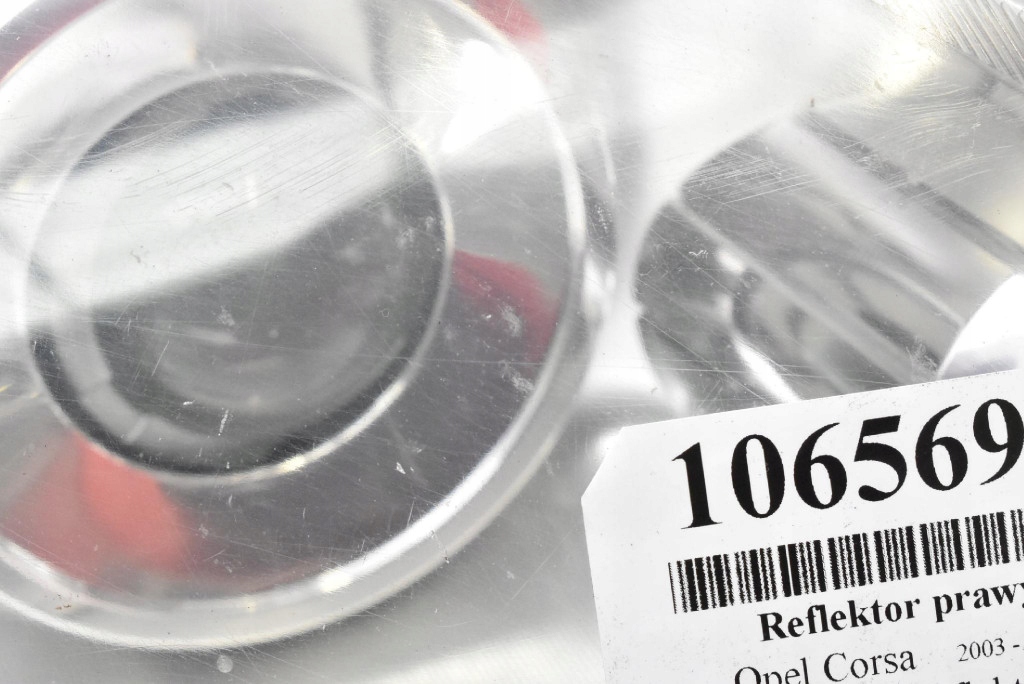 Фара правий лампа перед лінза eu 13100536 opel corsa c lift 03-06 Зі Шроту