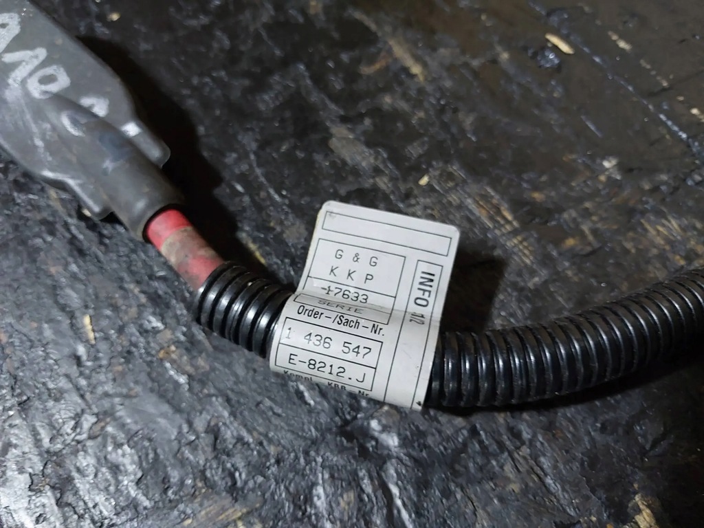 фото №6, Шланг генератора плюсовой bmw 3 e46 323i m52b25tu 170km 1436547 1712599