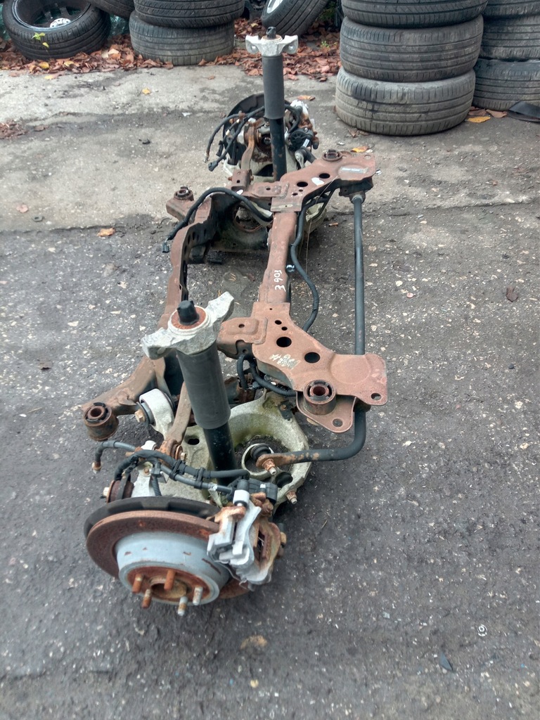 фото №4, Ford edge mk2 підвіска балка задня поворотний кулак