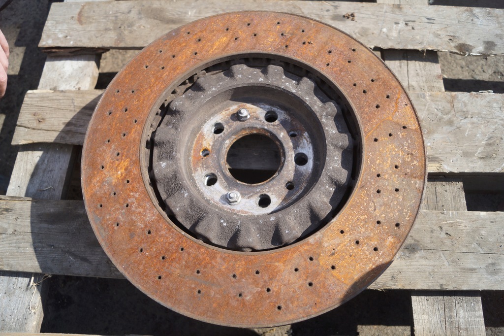 фото №9, Тормозные диски тормозные перед maserati quattroporte 380mm