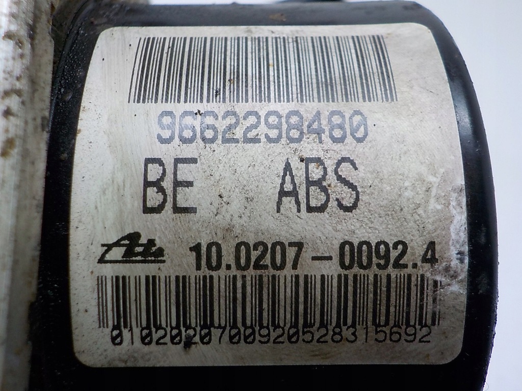 фото №8, Peugeot 207 c3 насос abs 9662298480 10.0970-1144.3