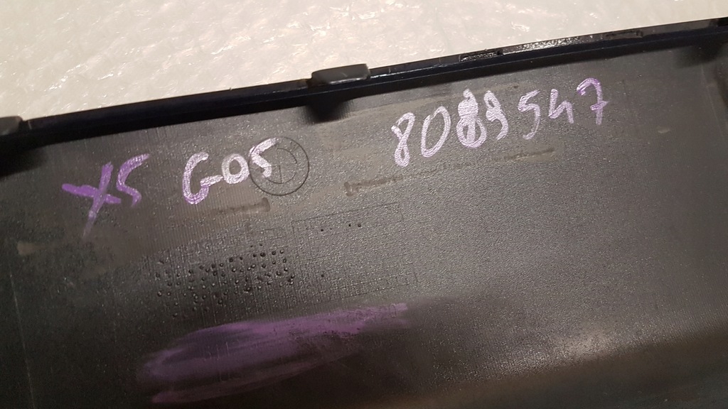 фото №9, Диффузор накладка бампера задняя bmw x5 g05 m-pakiet