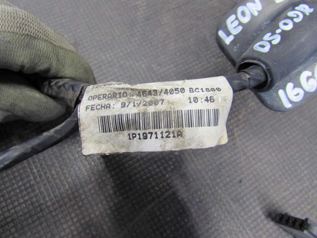 фото №10, Джгут двері правий перед seat leon ii 05-08r 1p1971121a