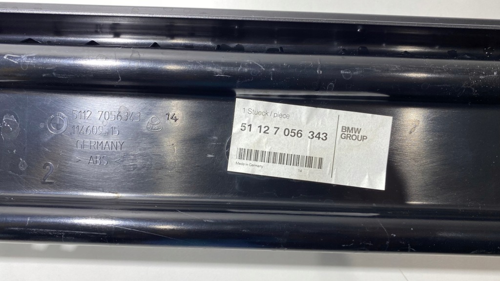 фото №11, Направляющая кронштейн бампера bmw 5 e60 7056343 задняя