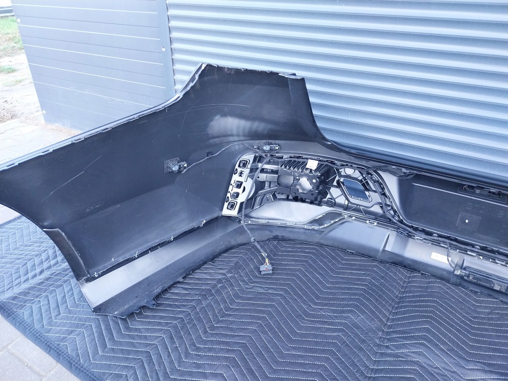 фото №7, Bmw 7 g70 бампер задняя задний m-pakiet 475 black sapphire