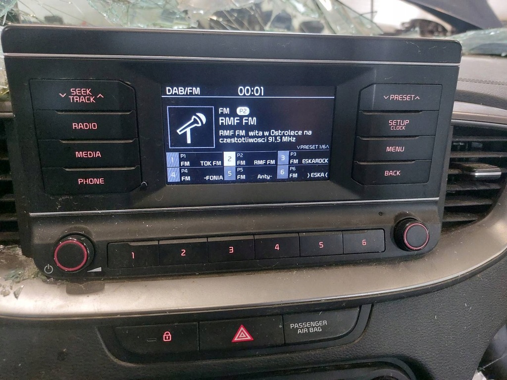 фото №6, Радіо програвач + дисплей kia ceed iii 96170j7610wk 96170j7610