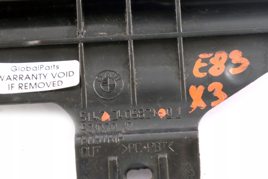 фото №12, Bmw e83 x3 кронштейн кронштейн засувка багажника