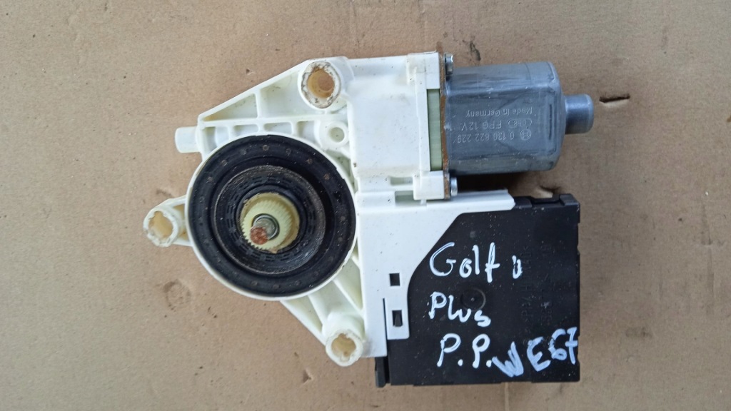фото №1, Vw golf v plus моторчик скло перед правий