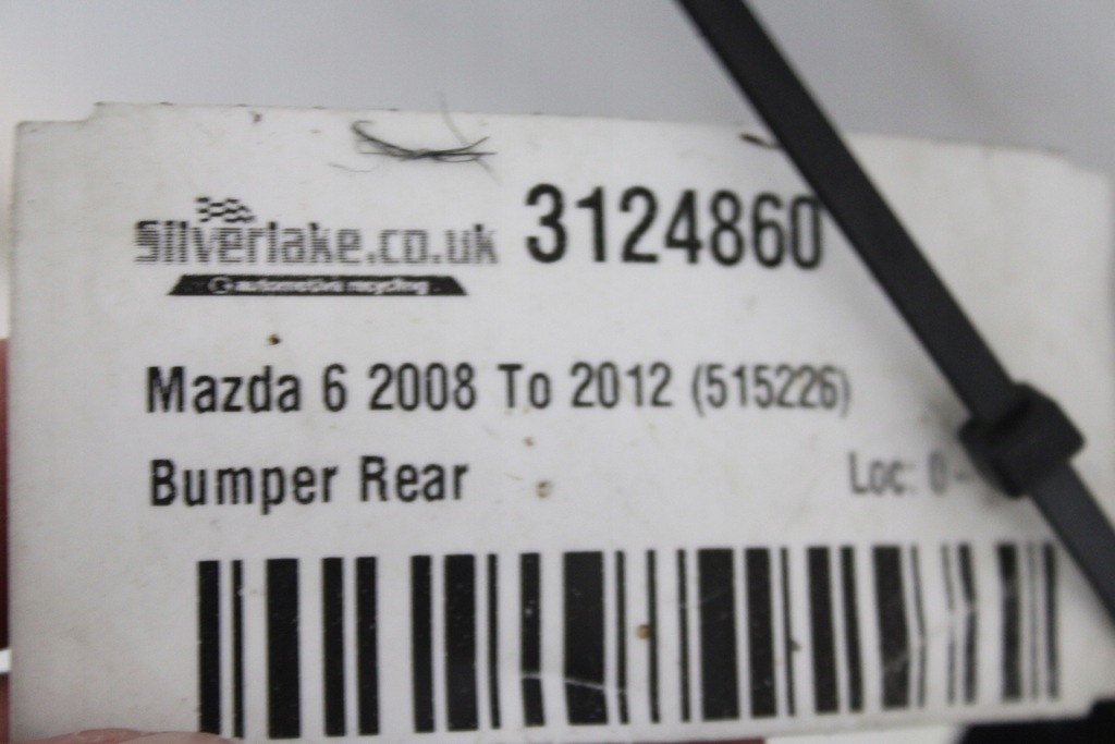 фото №12, Mazda 6 gh hb 07r- бампер задняя задний