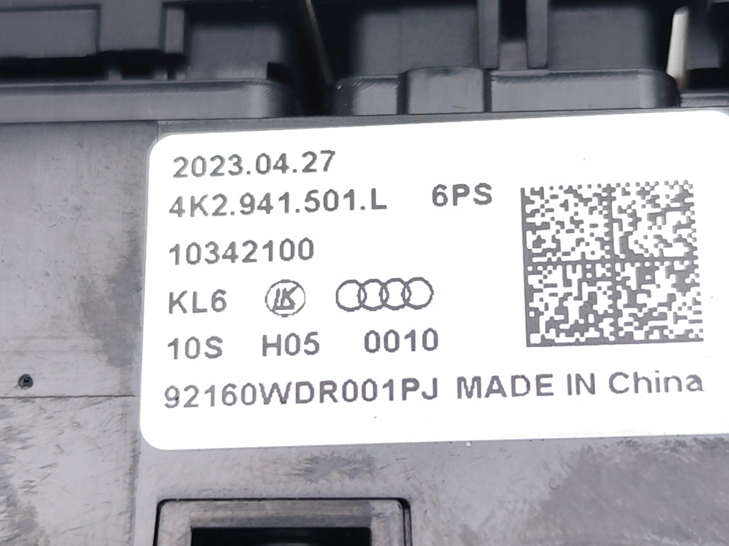 фото №7, Audi q4 выключатель света противотуманных 2024 suv 4/5dr 4k2941501l 23-24