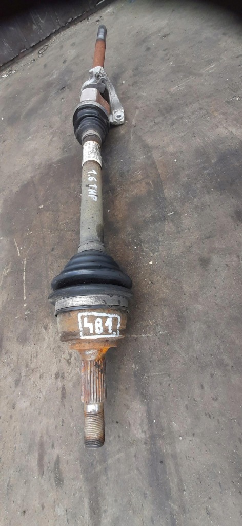 фото №2, Привідний вал права 1.6ehdi citroen c4 picasso ii 9670725580