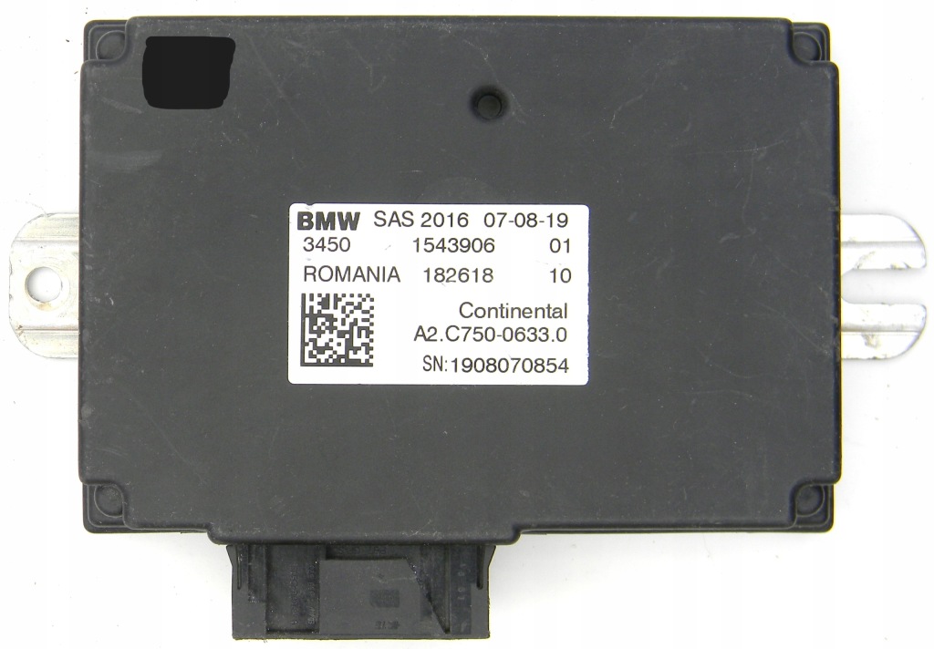 фото №1, Sas 1543906 bmw модуль блок керування sas 1543906