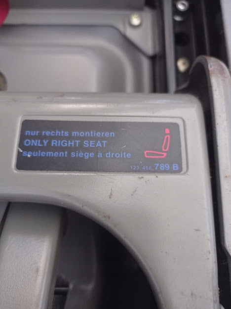 фото №6, Сидіння сидіння дитяче крісло galaxy mk1 7m0883014 2rząd