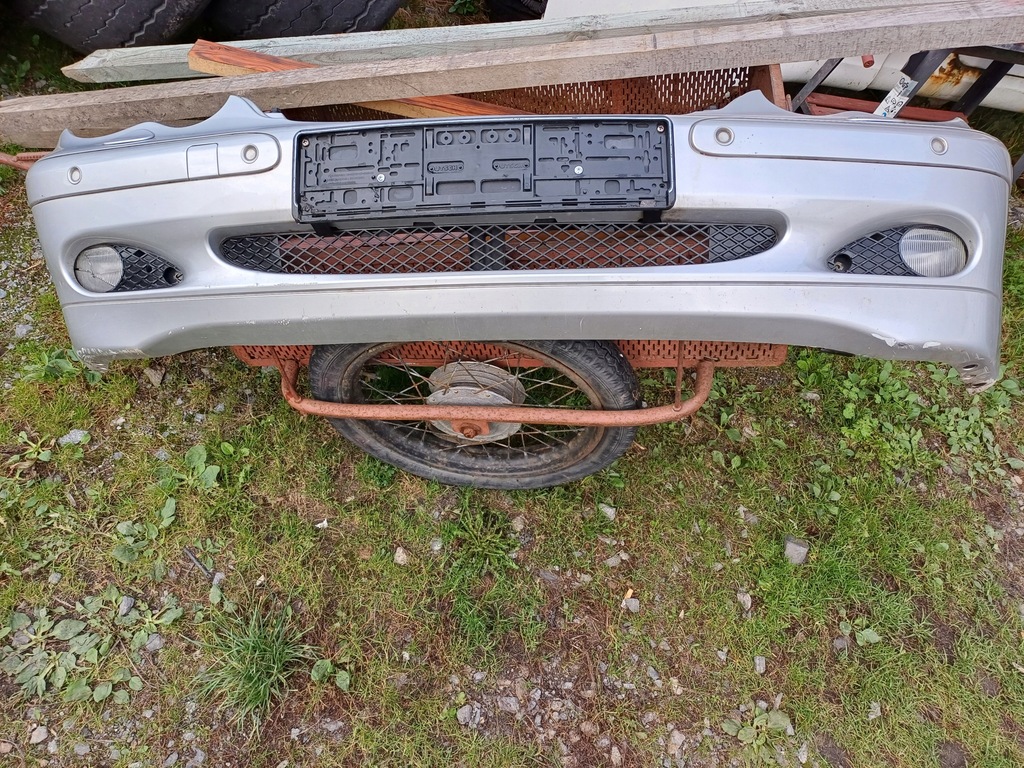 фото №13, Mercedes w203 бампер перед 744 pdc