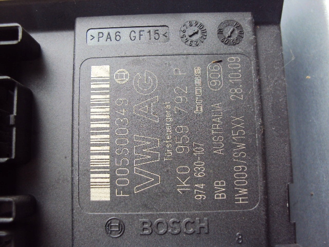 фото №5, Механизм стекло правый перед vw jetta v