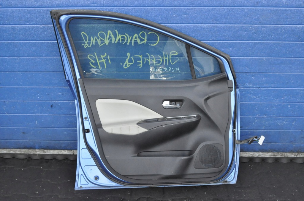 фото №12, Nissan micra k14 дверь левый перед keyless
