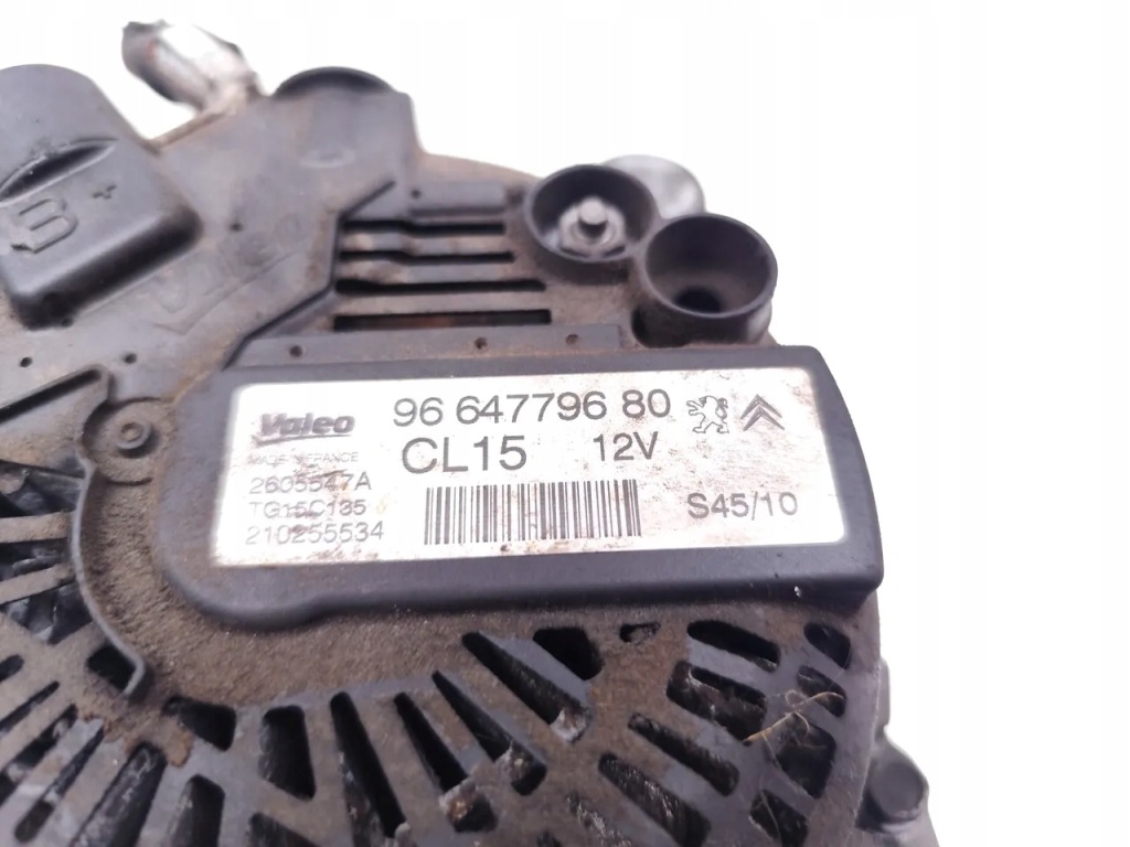 Ford focus генератор 1.6 tdci дизель 85kw 115 hp 9664779680 2013 estate Зі Шроту