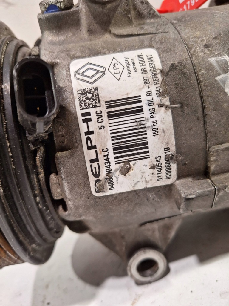 фото №6, Компрессор кондиционера 8200600110 renault scenic ii qashqai 1.5 dci 06-