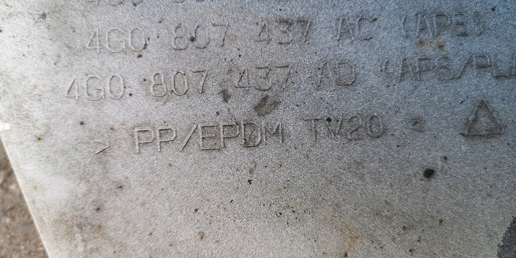 Купить Бампер передний перед + решётка audi a6 c7 4g0 lift 4g0807437ab 2014-2018