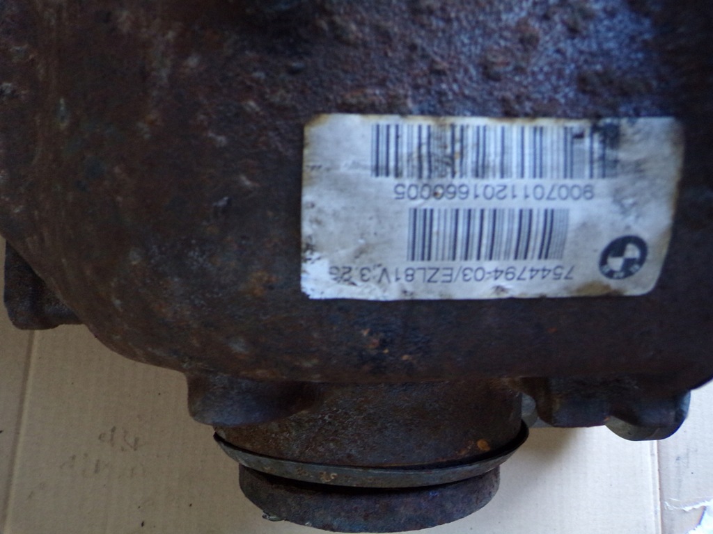 фото №5, Міст диференціал задня bmw x3 e83 3.26