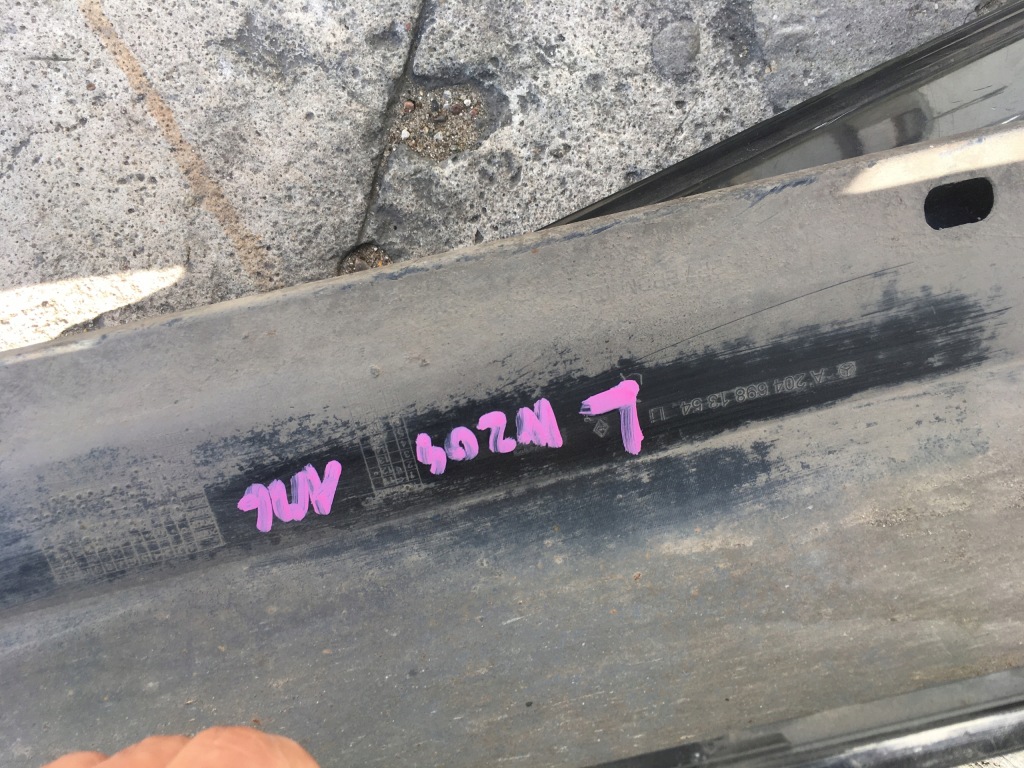 фото №11, Порог правый левый mercedes w204 lift amg 040