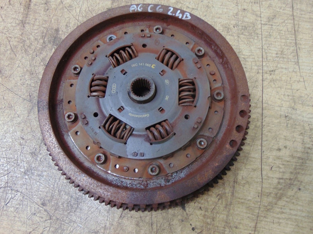 фото №7, Сцепление колесо маховик audi a6 c6 2.4 06c141065c