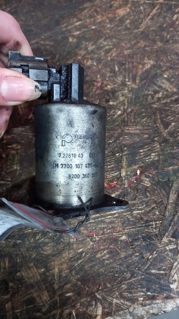 фото №2, Клапан egr renault laguna 1.9dci 02r