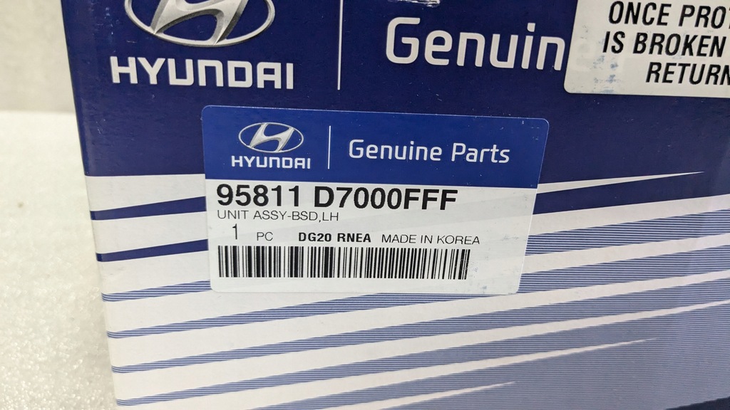 фото №16, M oryg kpl датчик датчик мертвого pola l+p hyundai tucson iii 95821d7000