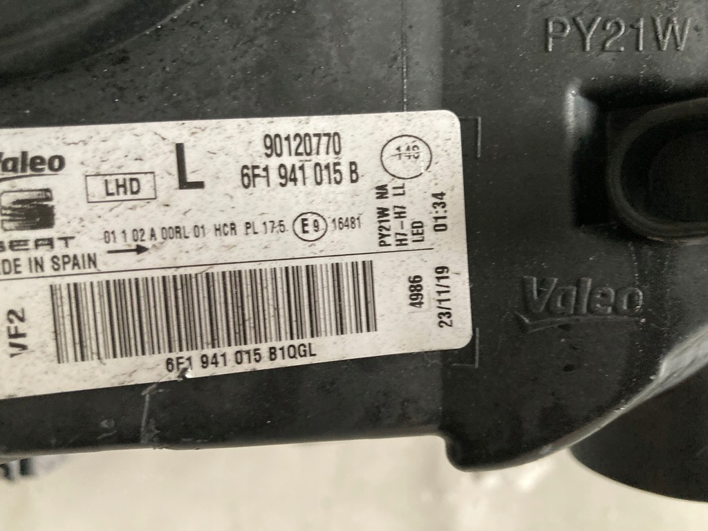 фото №10, Лампа передняя левая led seat ibiza arona v 5 oryg 6f1941015b