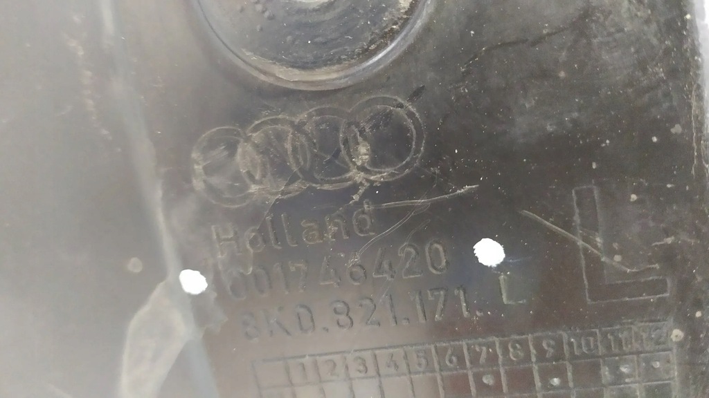 фото №9, Подкрылок audi a4 b8 левый перед