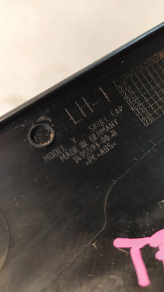 фото №10, Корпус защита зеркало левая tesla y