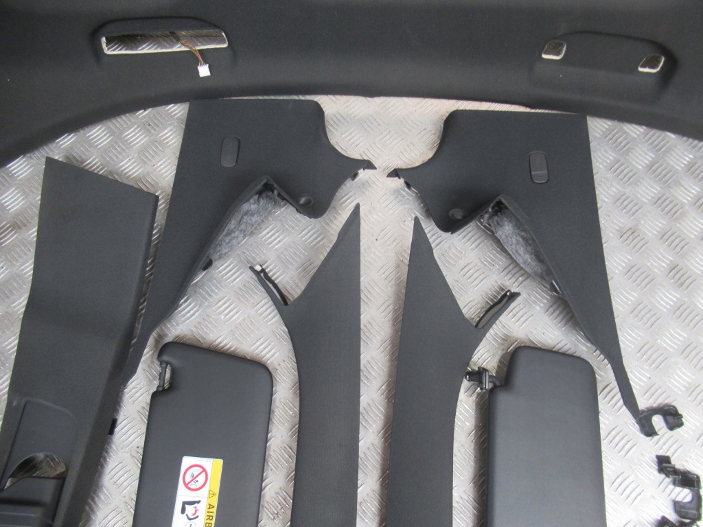 фото №4, Потолок czarna mercedes c-klasa w205 панорама sedan