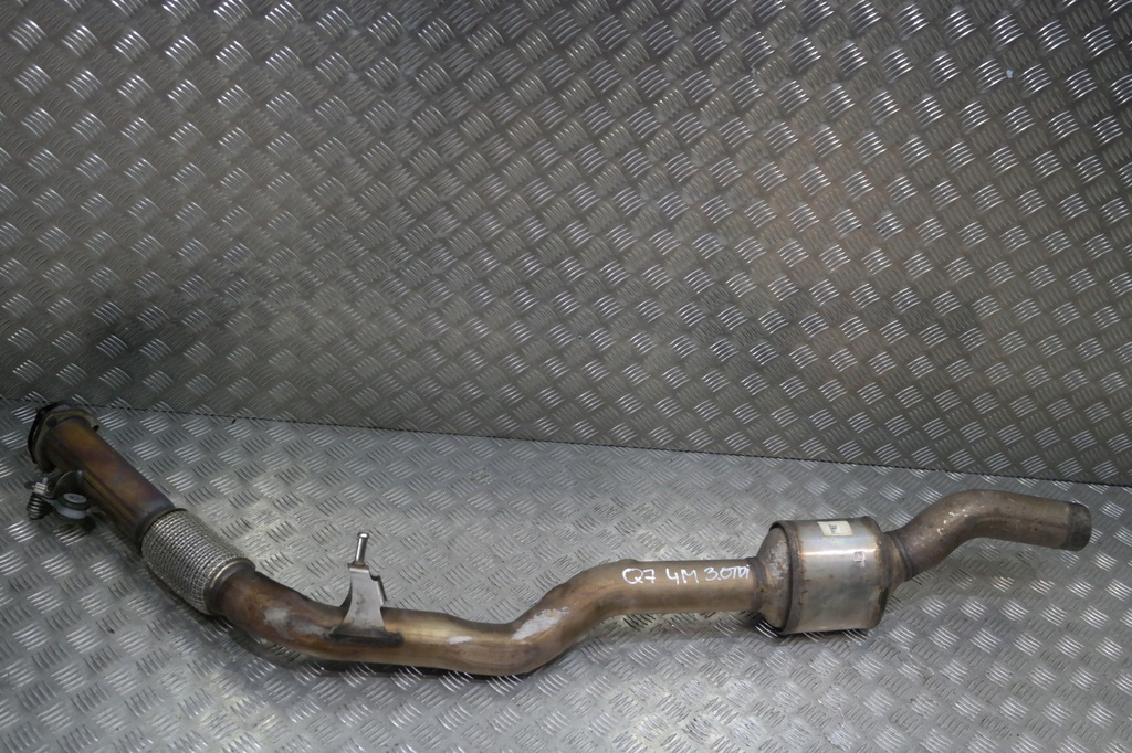 фото №1, Audi q7 4m 3.0tdi труба катализатор 4m0254452c 4g0131703al 91