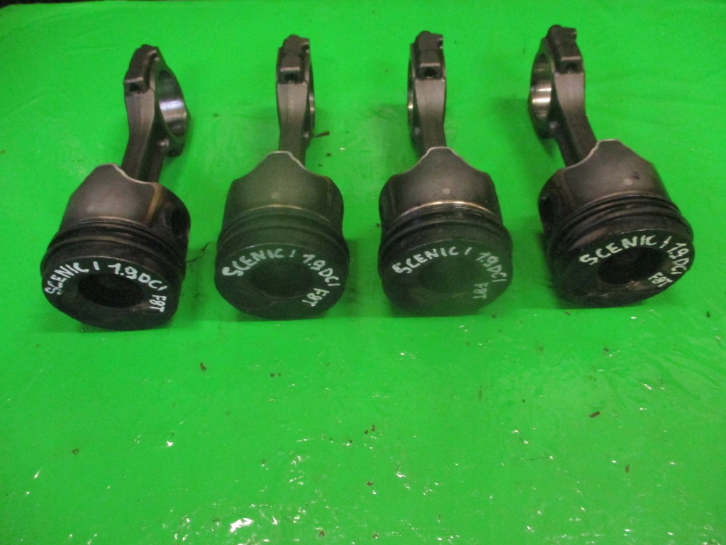 фото №1, Поршень + шатун 1.9dci f8t renault scenic i