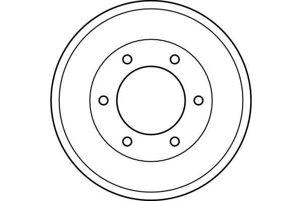 фото №13, Барабан гальмівний. nissan terrano 93-99