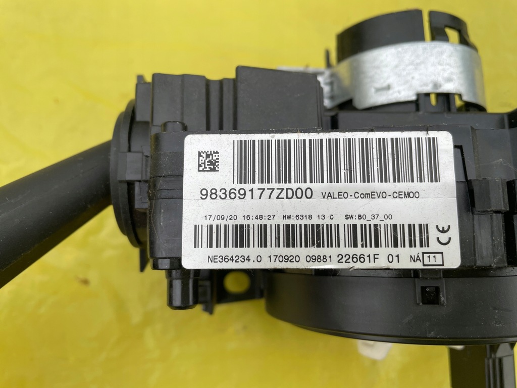 фото №4, Peugeot 208 ii перемикач комбінований стрічка 20r