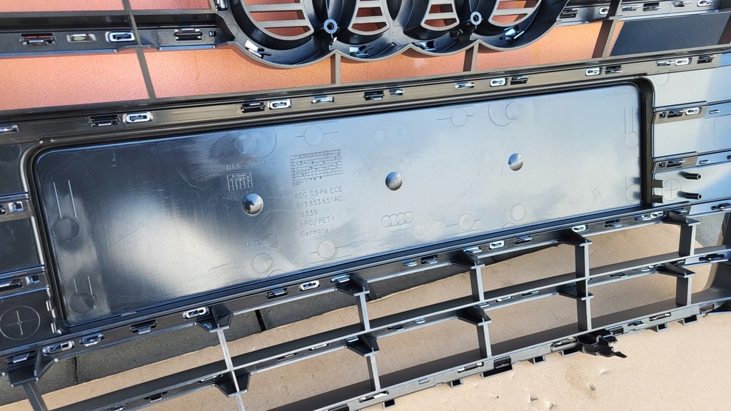 фото №12, Решётка радиатора радиатора решётка радиатора перед audi s3 8v lift 16-20 8v3853651ac оригинальный номер новый !!!