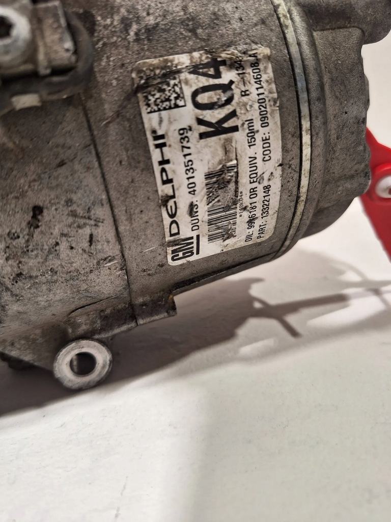 Компрессор кондиционера 13322148 opel zafira b 1.7 cdti 05- Недорого