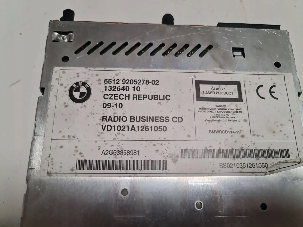 Bmw e83 x3 радио lift 9205278 Недорого