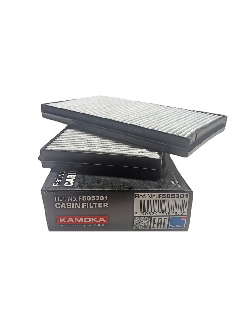 фото №15, Фильтр салонный угольный bmw 5 e60 05'-10' 6 e63 04'- kamoka