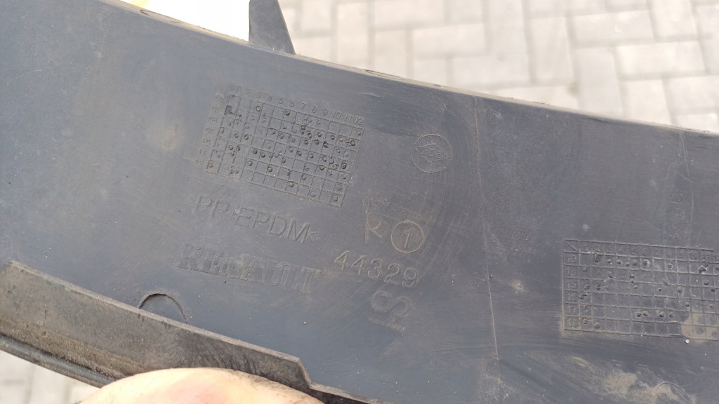 фото №9, Renault laguna iii молдинг бампера передняя 44329