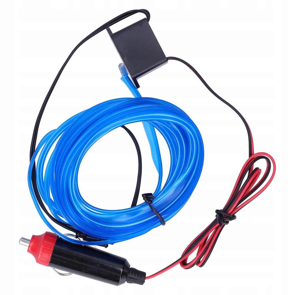 фото №7, Светодиоды led лента rgb neony do салона автомобиля автомобиля прикуриватель niebieski