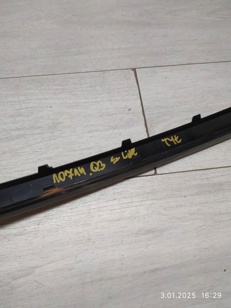 фото №7, 10714. q3 s-line молдинг бампер задня 83f807578