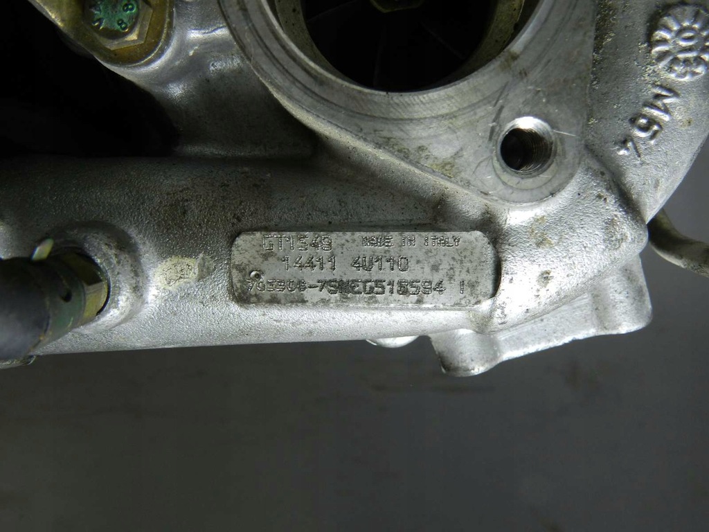 фото №6, Турбонагнетатель gt1549 144114u110 almera tino 2.2di