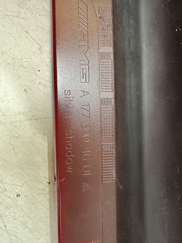 фото №15, Правый порог молдинг порог mercedes a-klasa 177 amg