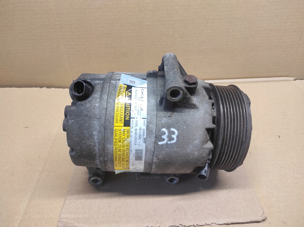 фото №1, Насос компрессор кондиционера 2.0 turbo renault espace iv 8200067915