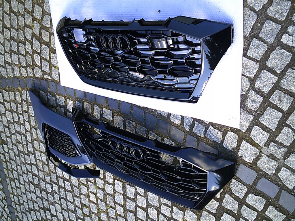 фото №1, Audi rsq8 rs q8 перед бампер передний решётка радиатора ew. карбон