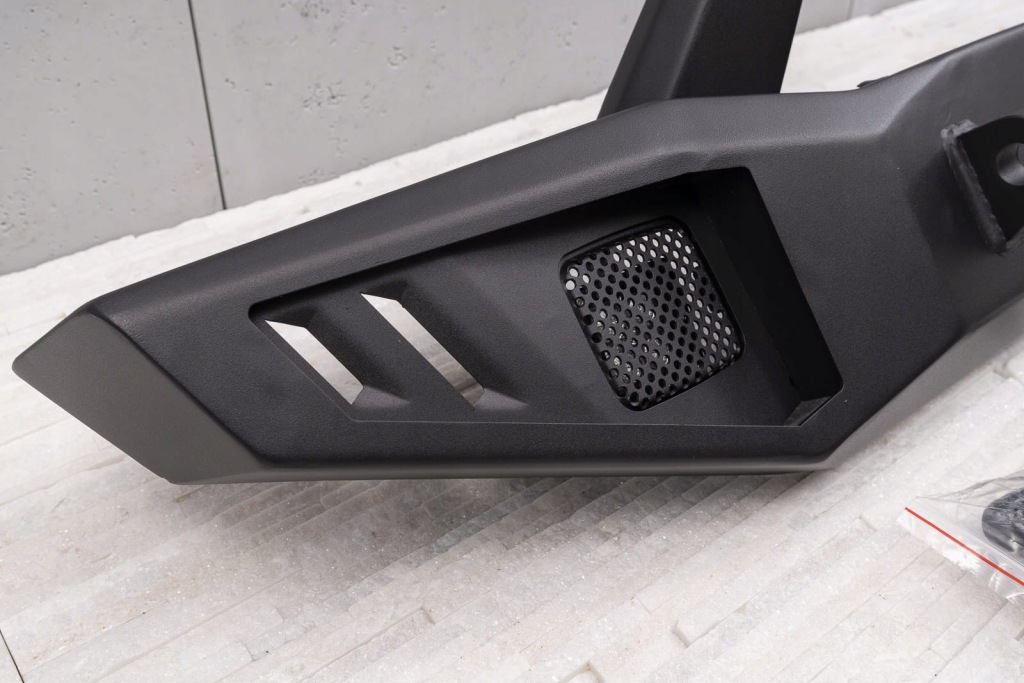 фото №10, Jeep wrangler jl 18- бампер сталевий передній з led